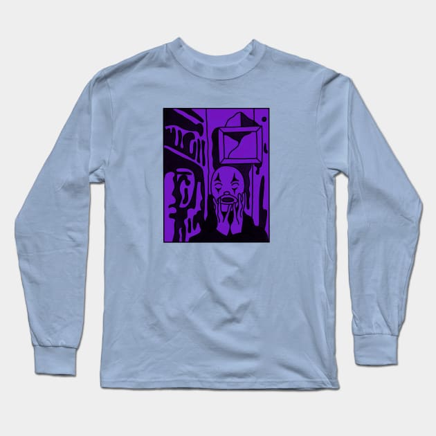 Purple Dark Age Long Sleeve T-Shirt by Eclipse in Flames